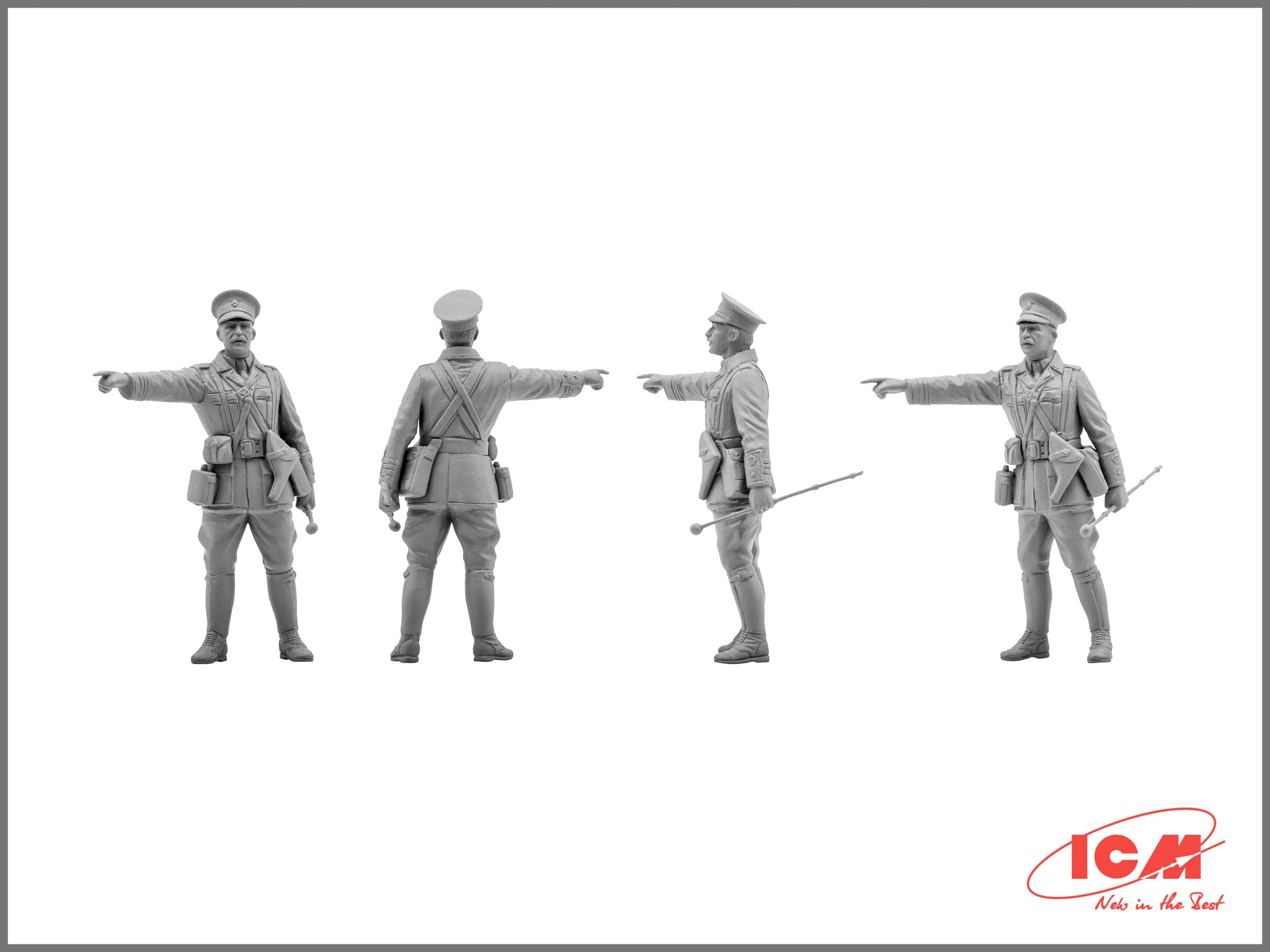 ICM 35301 Plastic model kit Scale figures 1:35 British infantry, 1917-1918