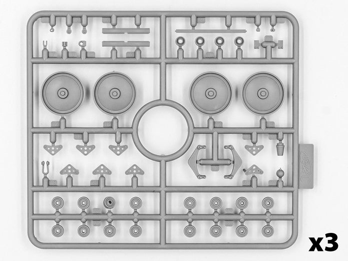 ICM35330 Plastic model German Tank kit Scale 1:35 Leichttraktor Rheinmetall 1930