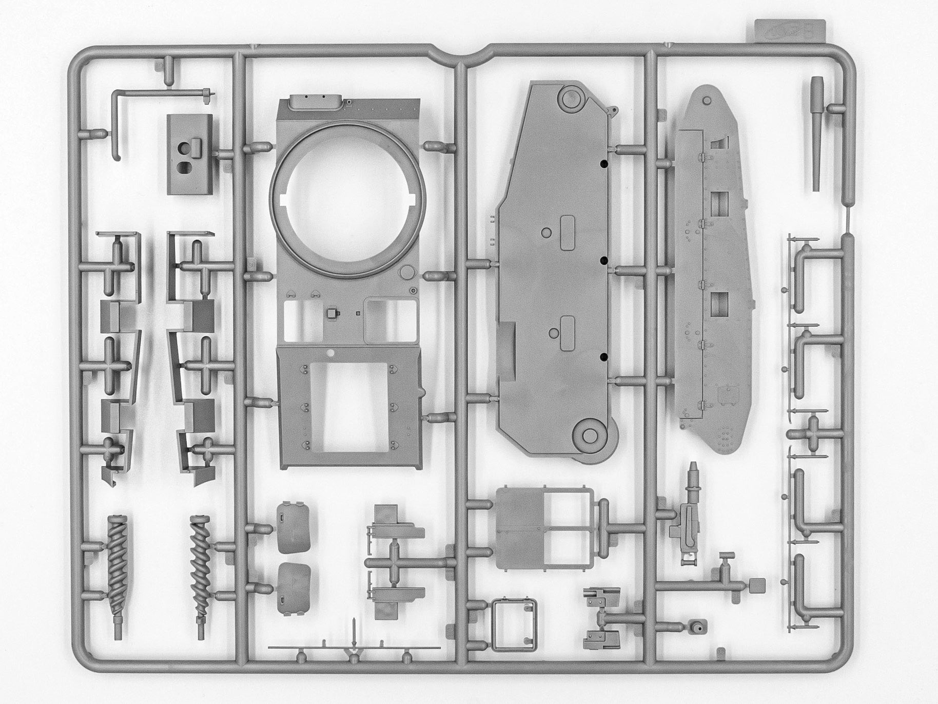 ICM35330 Plastic model German Tank kit Scale 1:35 Leichttraktor Rheinmetall 1930