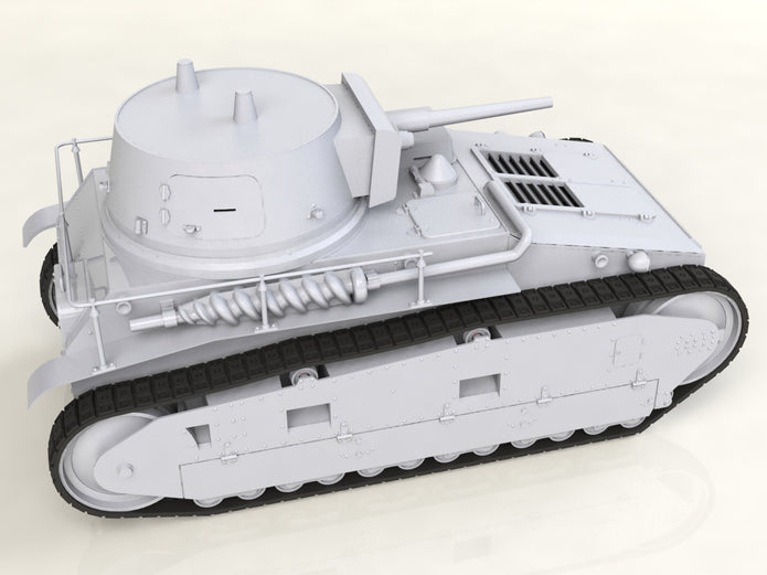 ICM35330 Plastic model German Tank kit Scale 1:35 Leichttraktor Rheinmetall 1930