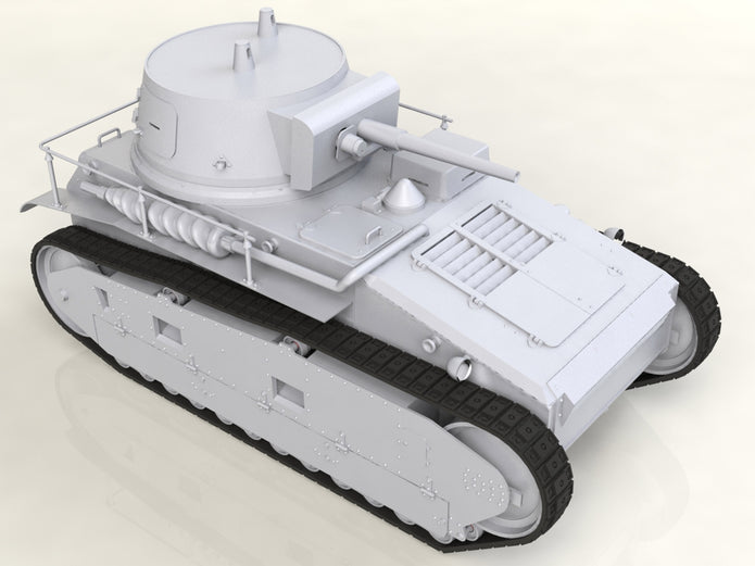 ICM35330 Plastic model German Tank kit Scale 1:35 Leichttraktor Rheinmetall 1930