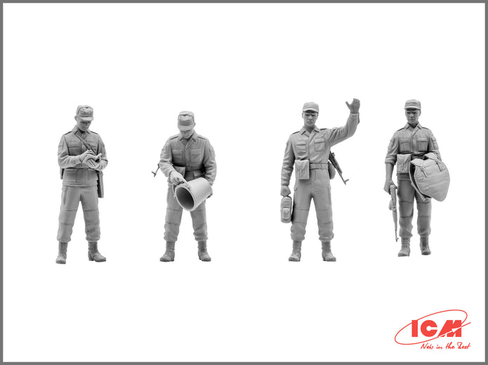 ICM 35331 Plastic model kit 1:35 Soviet motorized infantry Afghanistan 1979-88