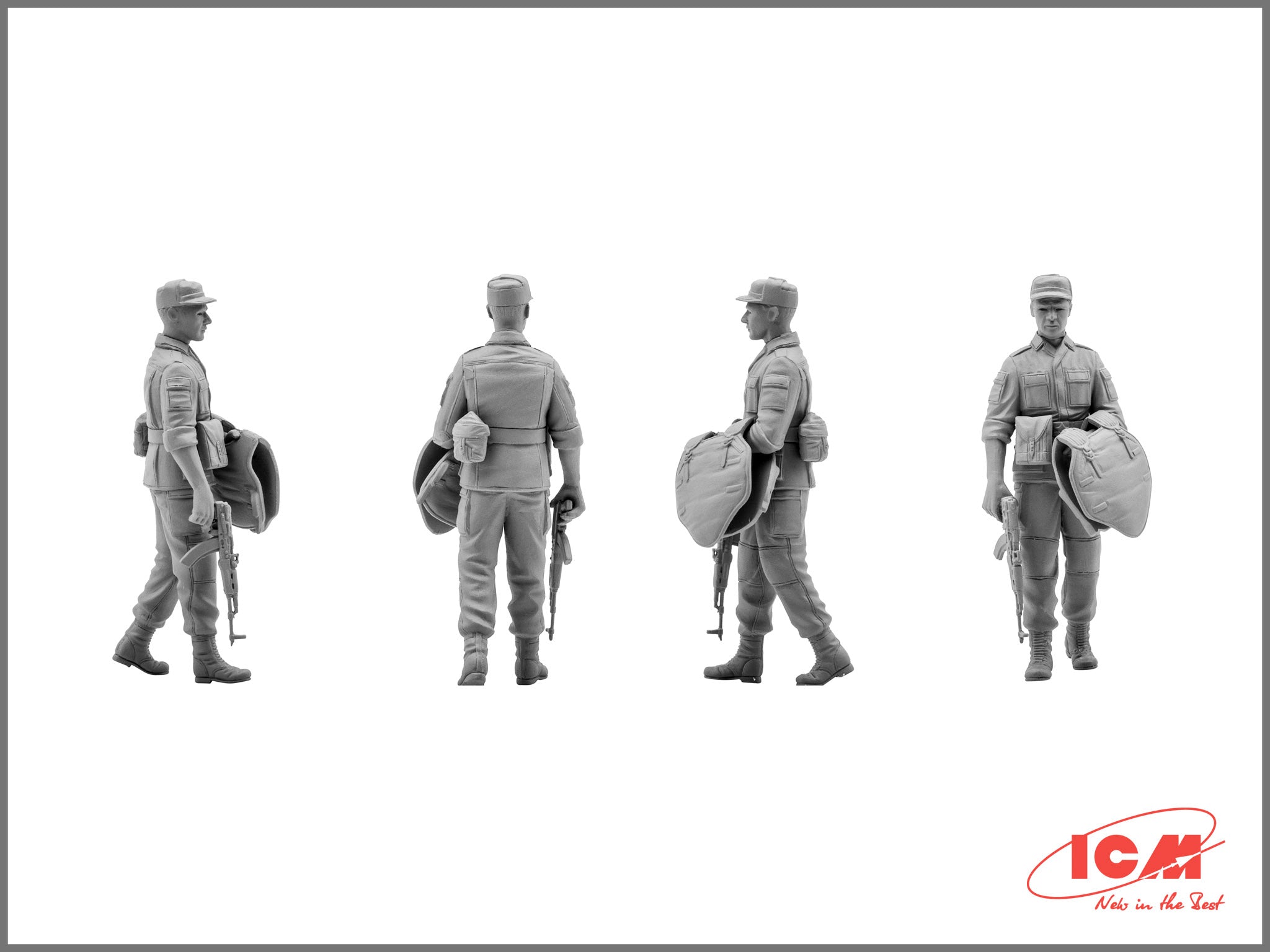 ICM 35331 Plastic model kit 1:35 Soviet motorized infantry Afghanistan 1979-88