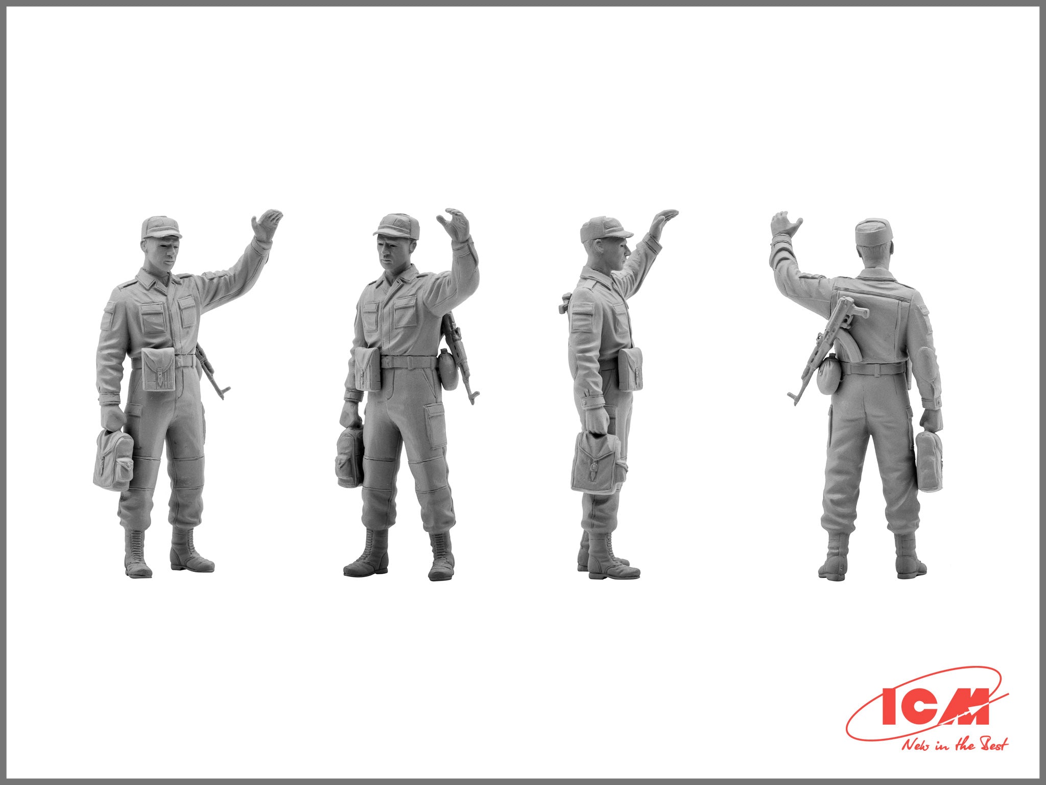 ICM 35331 Plastic model kit 1:35 Soviet motorized infantry Afghanistan 1979-88