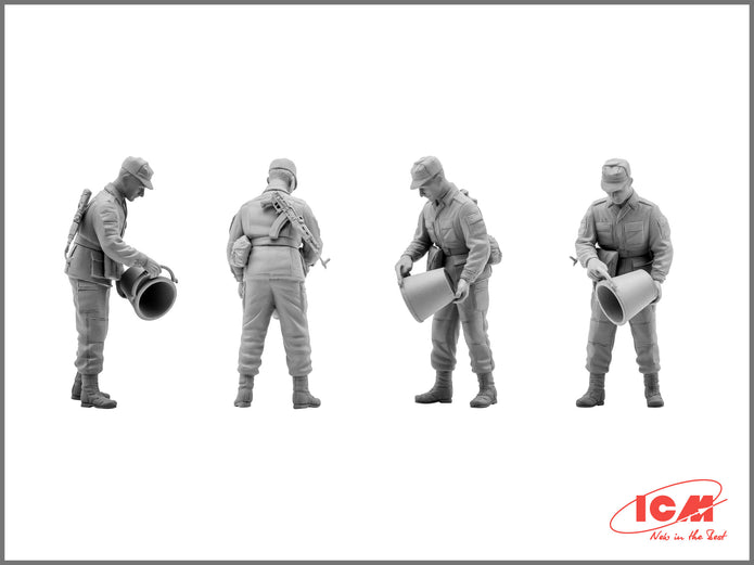 ICM 35331 Plastic model kit 1:35 Soviet motorized infantry Afghanistan 1979-88