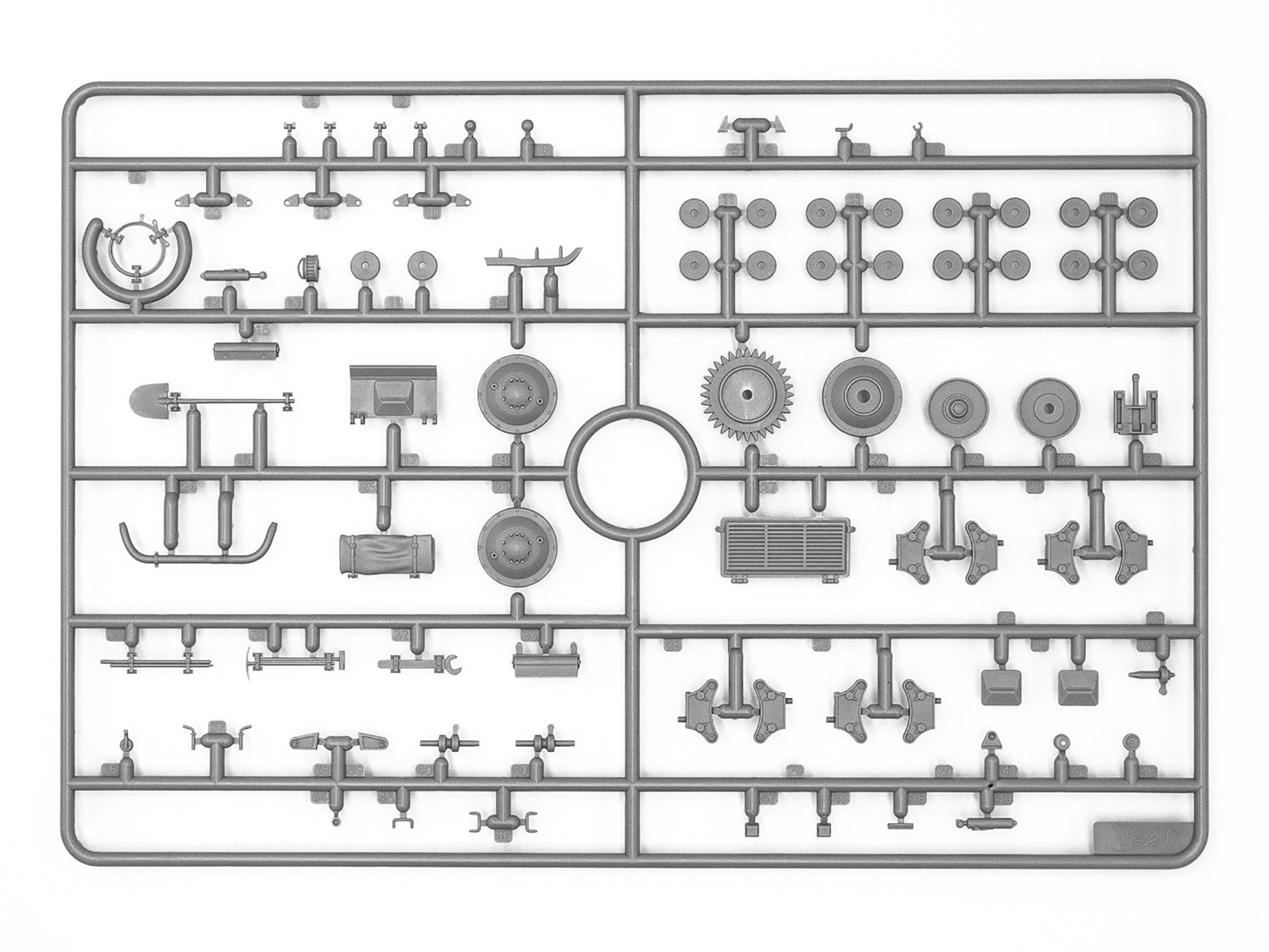 ICM 35337 Plastic model kit Scale 1:35 FCM 36 French Light Tank - German service
