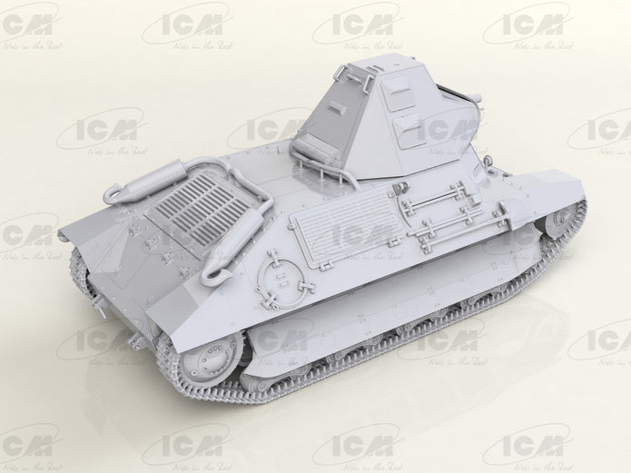 ICM 35337 Plastic model kit Scale 1:35 FCM 36 French Light Tank - German service