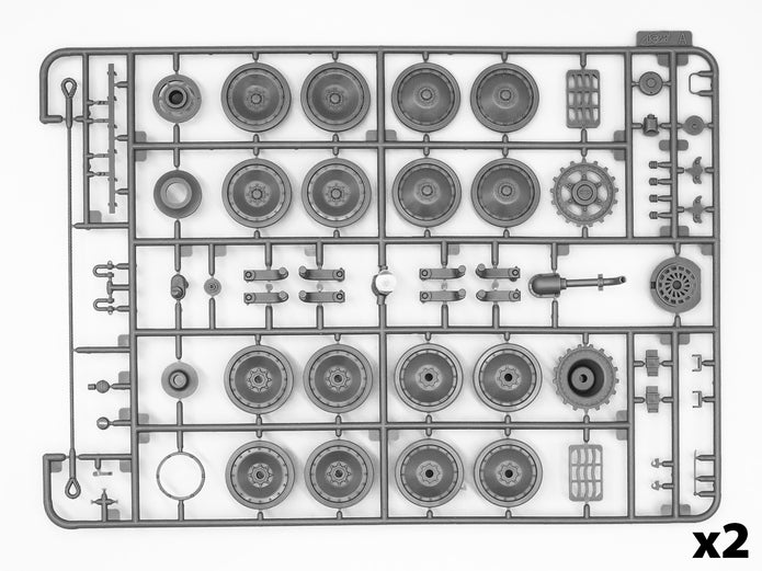 Bergepanther with Pz.Kpfw.IV Turret Plastic Model Kit Tank Scale 1:35 ICM 35360
