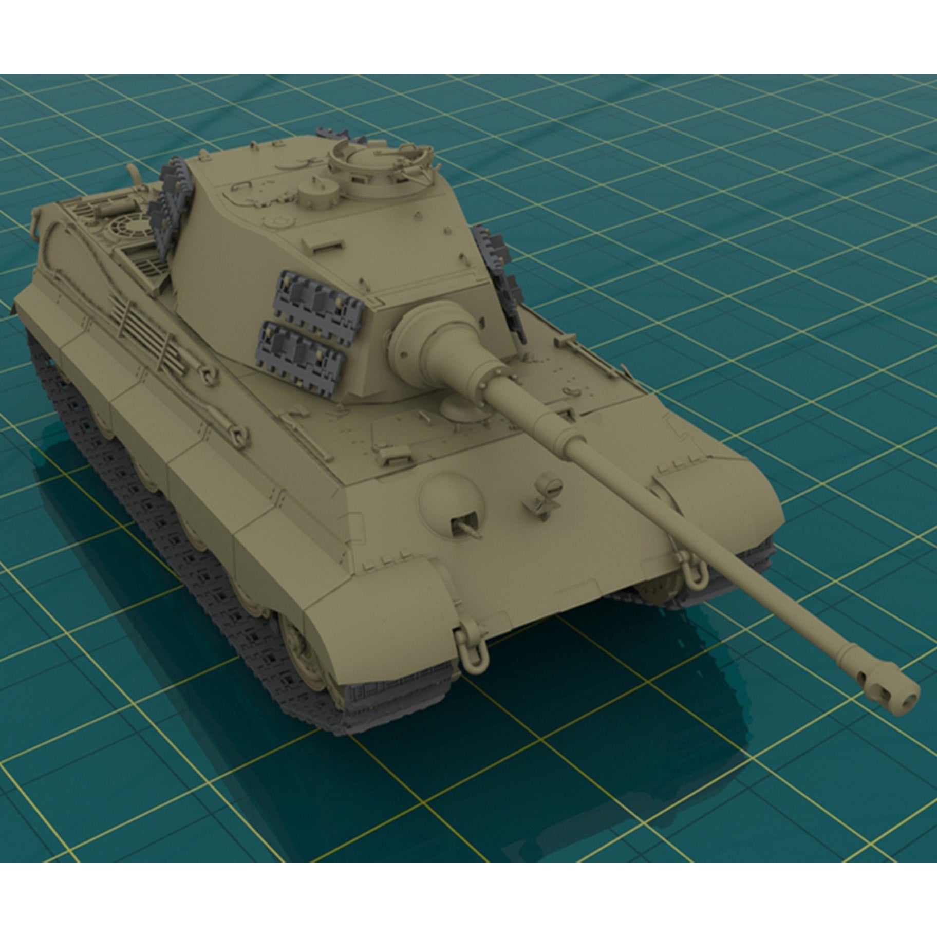 ICM 35363 Scale model kit 1:35 Pz.Kpfw.VI Ausf.B King Tiger with Henschel turret