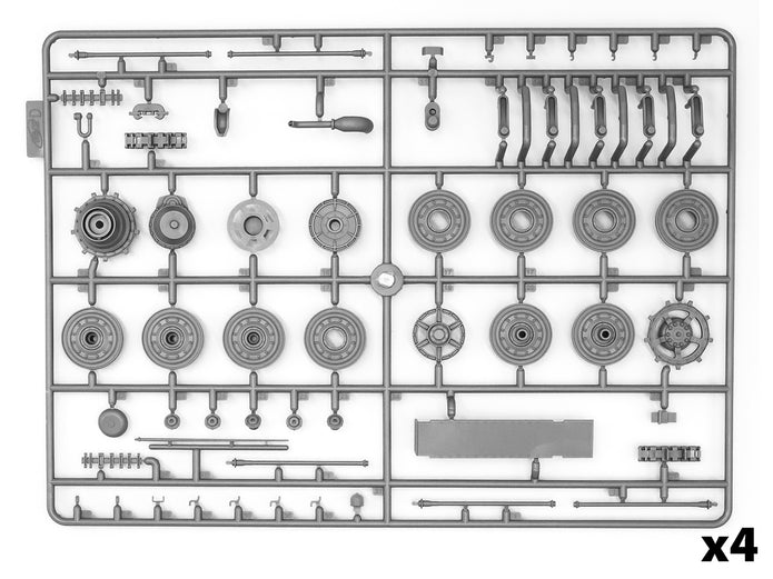 ICM 35364 Scale model kit 1:35 Pz.Kpfw.VI Ausf.B "King Tiger" with full interior