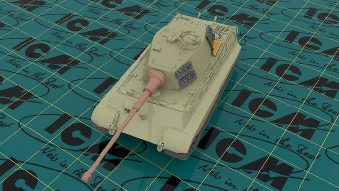 ICM 35364 Scale model kit 1:35 Pz.Kpfw.VI Ausf.B "King Tiger" with full interior