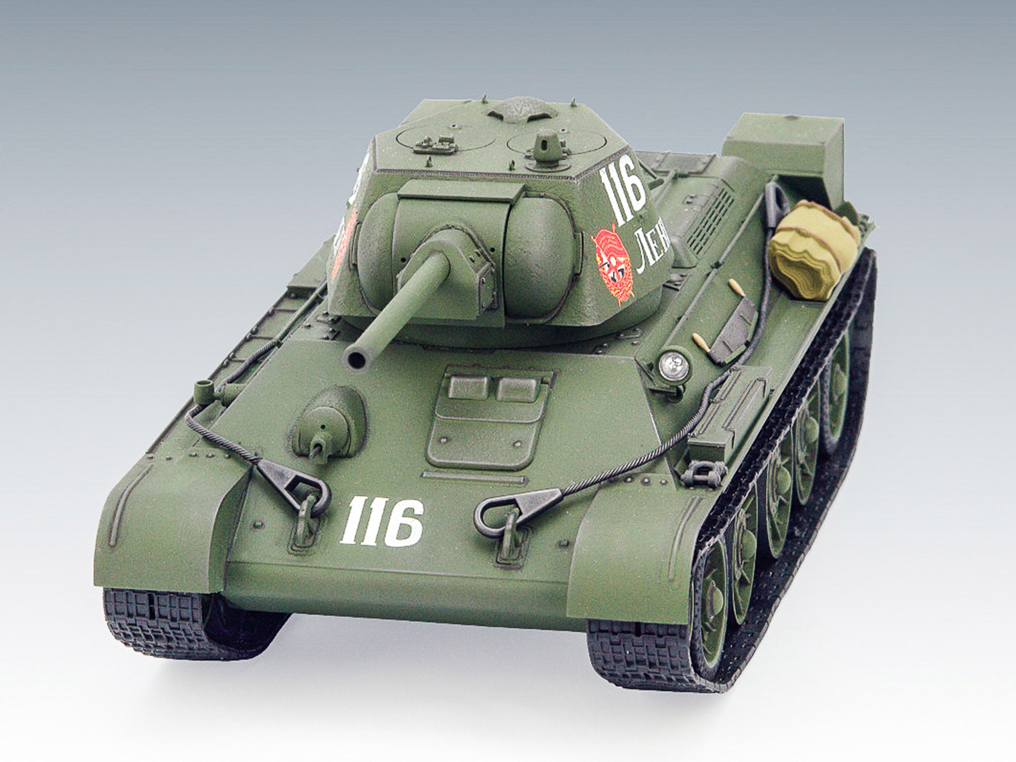 ICM 35365 Scale model kit 1:35 T-34/76 (early 1943) WWII Soviet medium tank