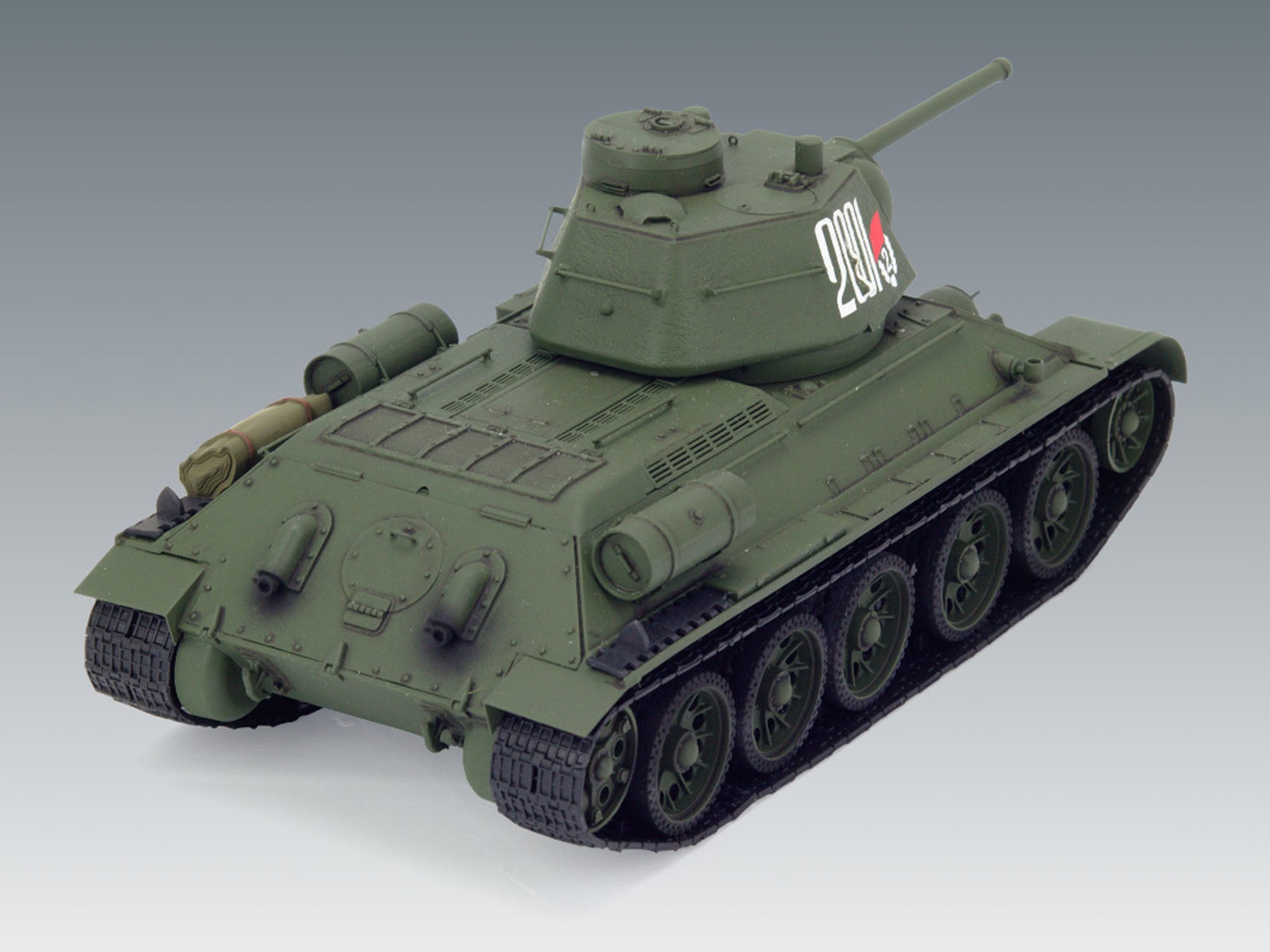 ICM 35366 Scale model kit tank 1:35 Т-34/76 (late 1943 prod.) WWII Soviet medium