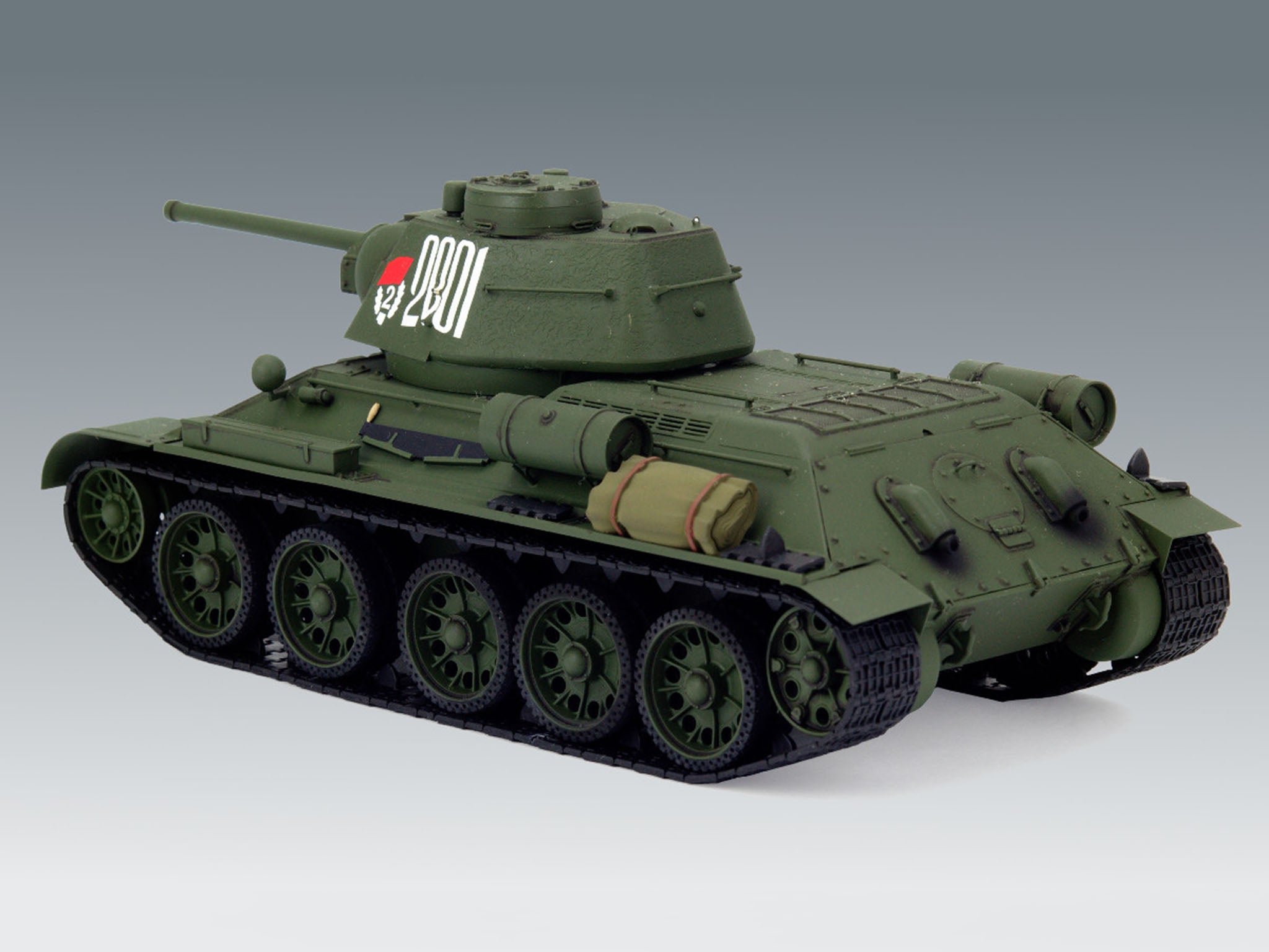 ICM 35366 Scale model kit tank 1:35 Т-34/76 (late 1943 prod.) WWII Soviet medium