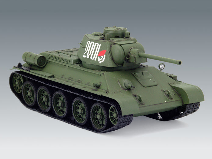ICM 35366 Scale model kit tank 1:35 Т-34/76 (late 1943 prod.) WWII Soviet medium