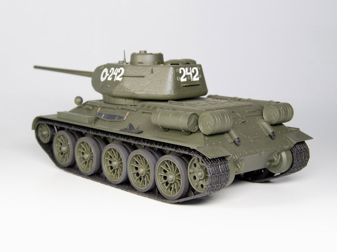 ICM 35367 Plastic model Tank kit Scale 1:35 Т-34-85, WWII Soviet Medium Tank