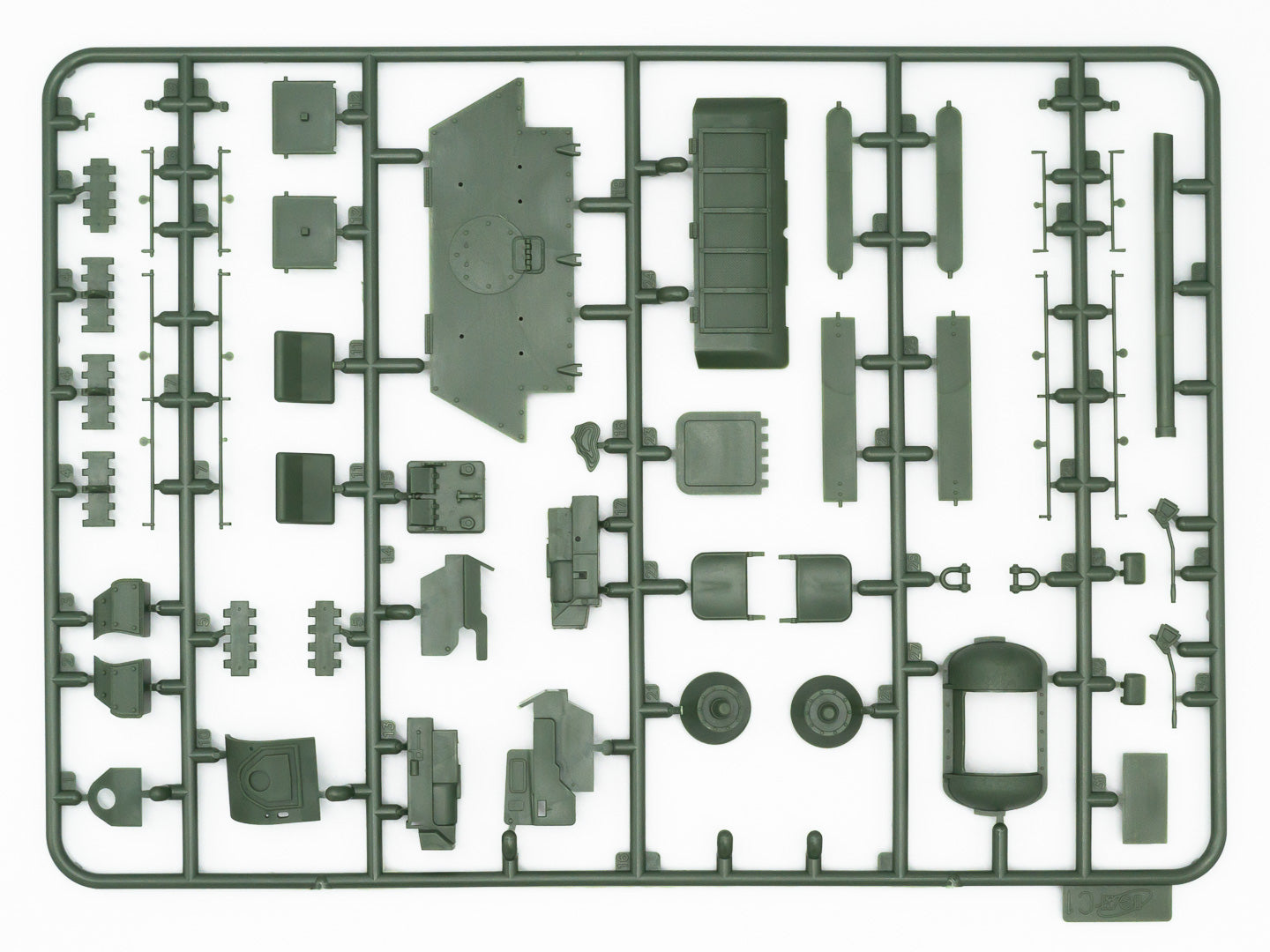 ICM 35368 Plastic model tank  kit Scale 1:35 T-34-76 with Soviet tank riders