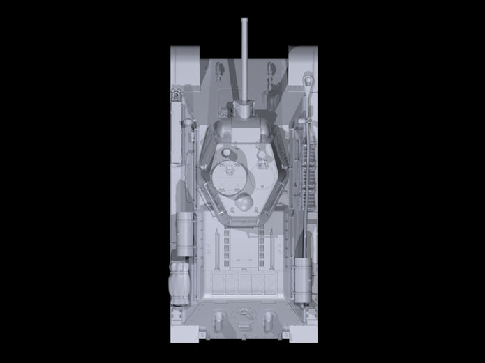 ICM 35368 Plastic model tank  kit Scale 1:35 T-34-76 with Soviet tank riders