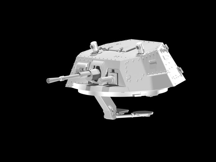 ICM 35373 Plastic model kit 1:35 Panhard 178 AMD-35 WWII French armoured vehicle