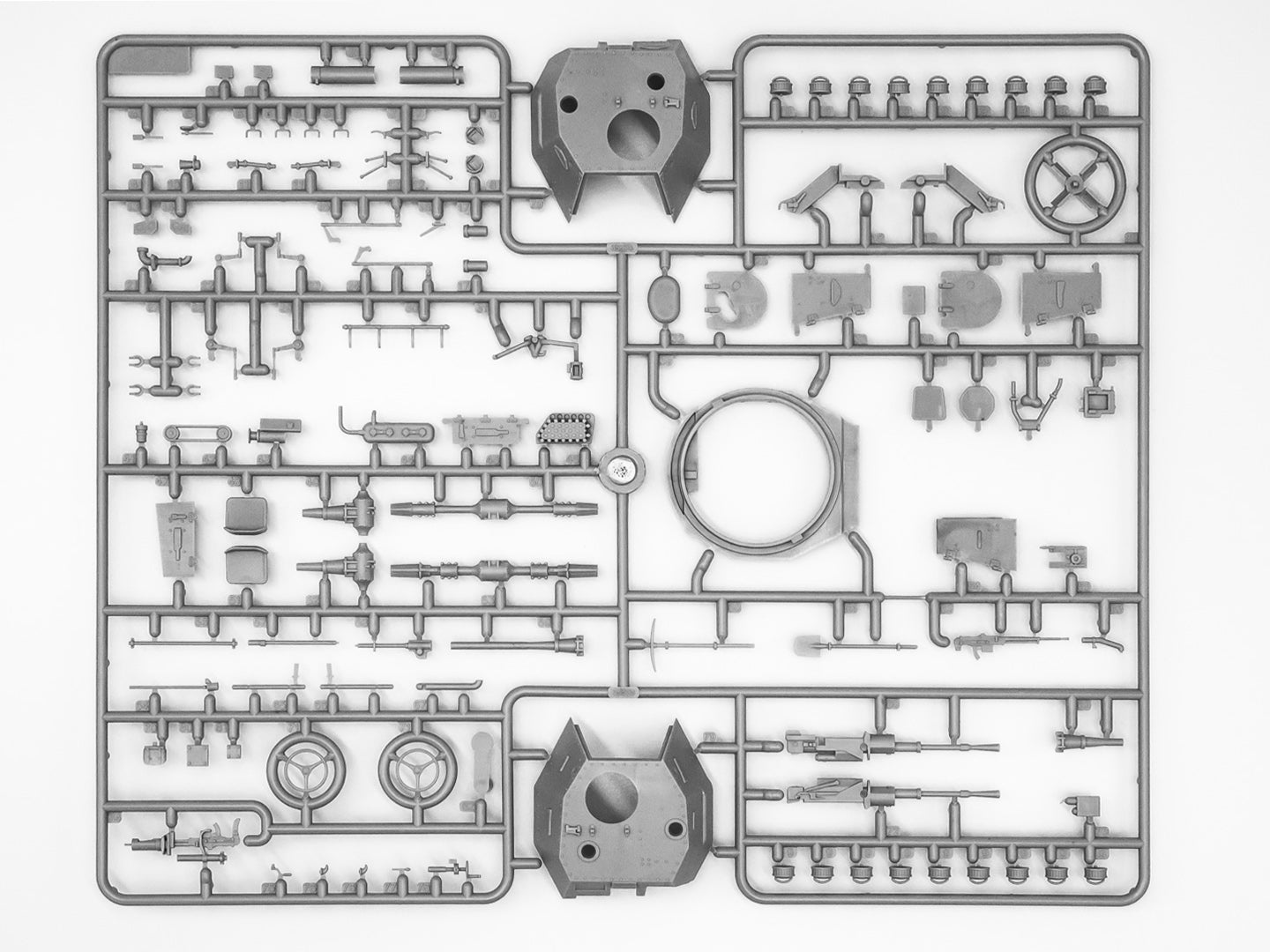 ICM 35374 Scale model kit 1:35 Panzerspahwagen P 204 (f), WWII German Armoured