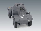 ICM 35374 Scale model kit 1:35 Panzerspahwagen P 204 (f), WWII German Armoured