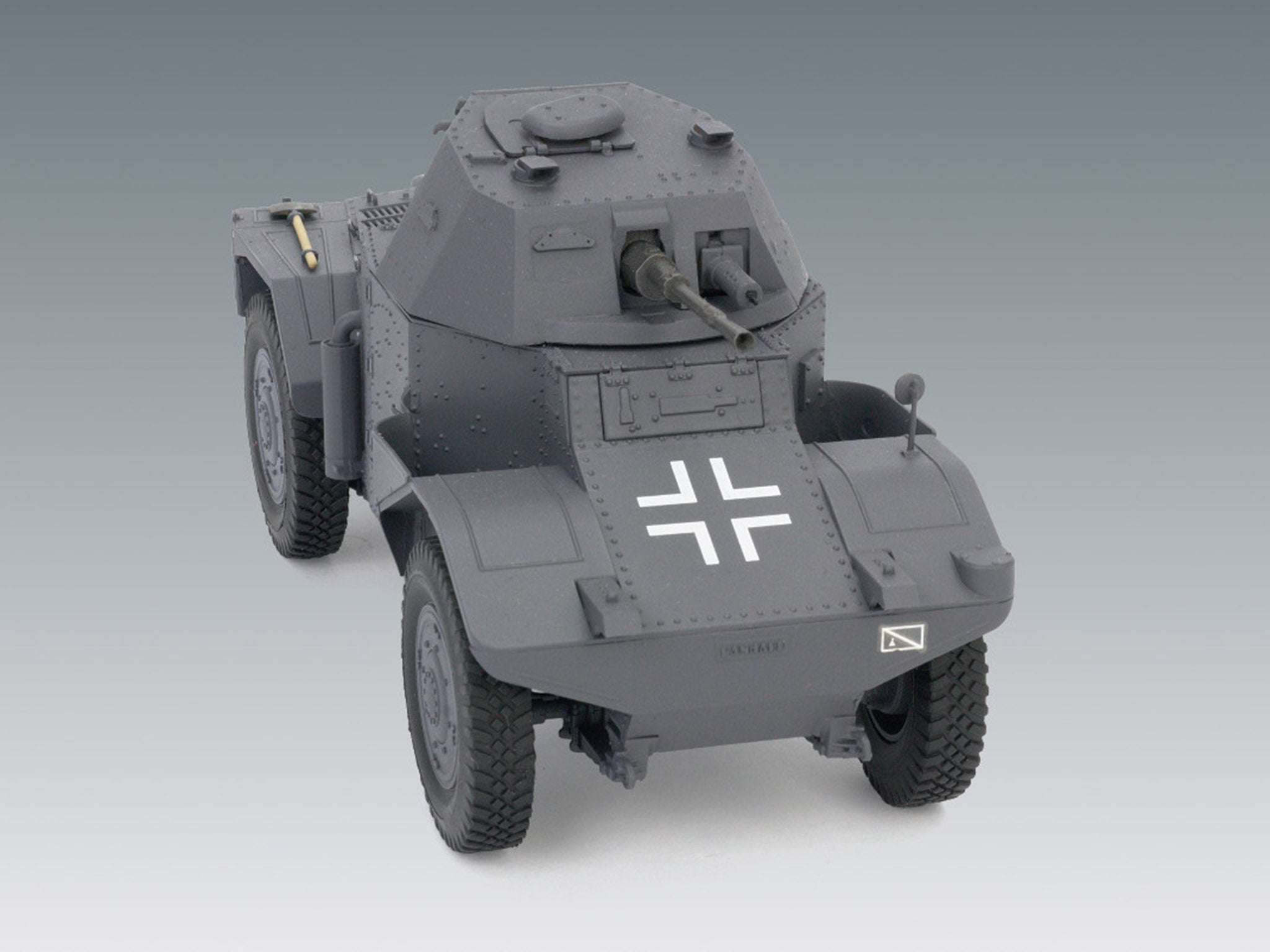 ICM 35374 Scale model kit 1:35 Panzerspahwagen P 204 (f), WWII German Armoured