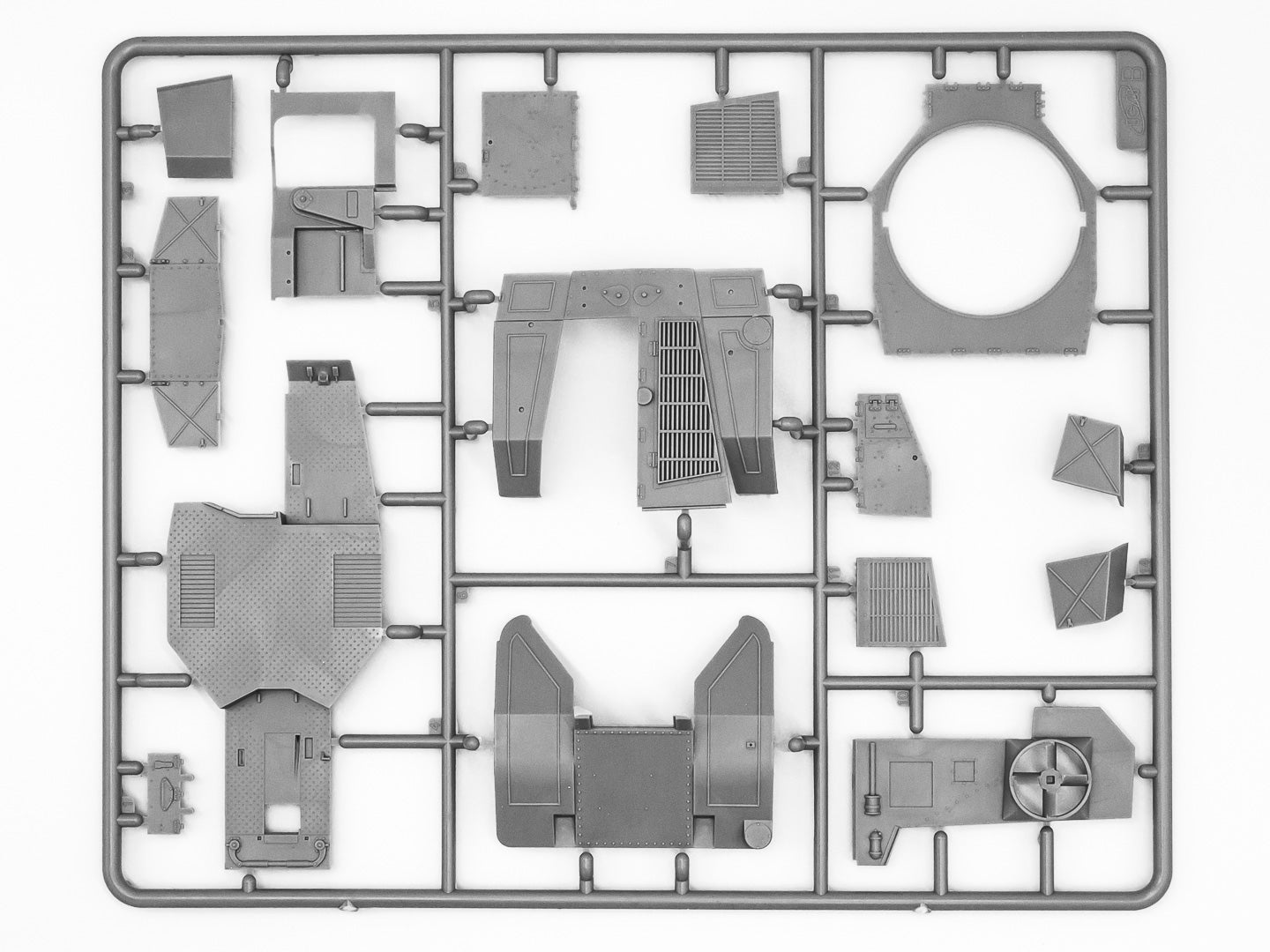 ICM 35377 Plastic model kit 1:35 Panzerspähwagen P204 (f) CDM turret WWII German