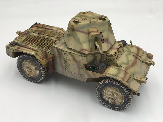 ICM 35377 Plastic model kit 1:35 Panzerspähwagen P204 (f) CDM turret WWII German