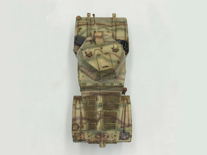 ICM 35377 Plastic model kit 1:35 Panzerspähwagen P204 (f) CDM turret WWII German