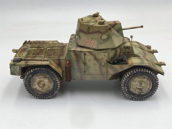 ICM 35377 Plastic model kit 1:35 Panzerspähwagen P204 (f) CDM turret WWII German
