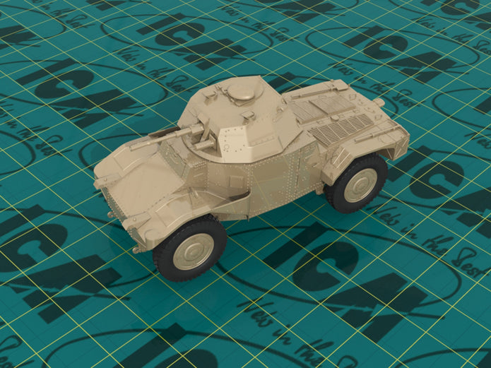 ICM 35382 Plastic model kit Scale 1:35 P 204(f) with German armored vehicle crew