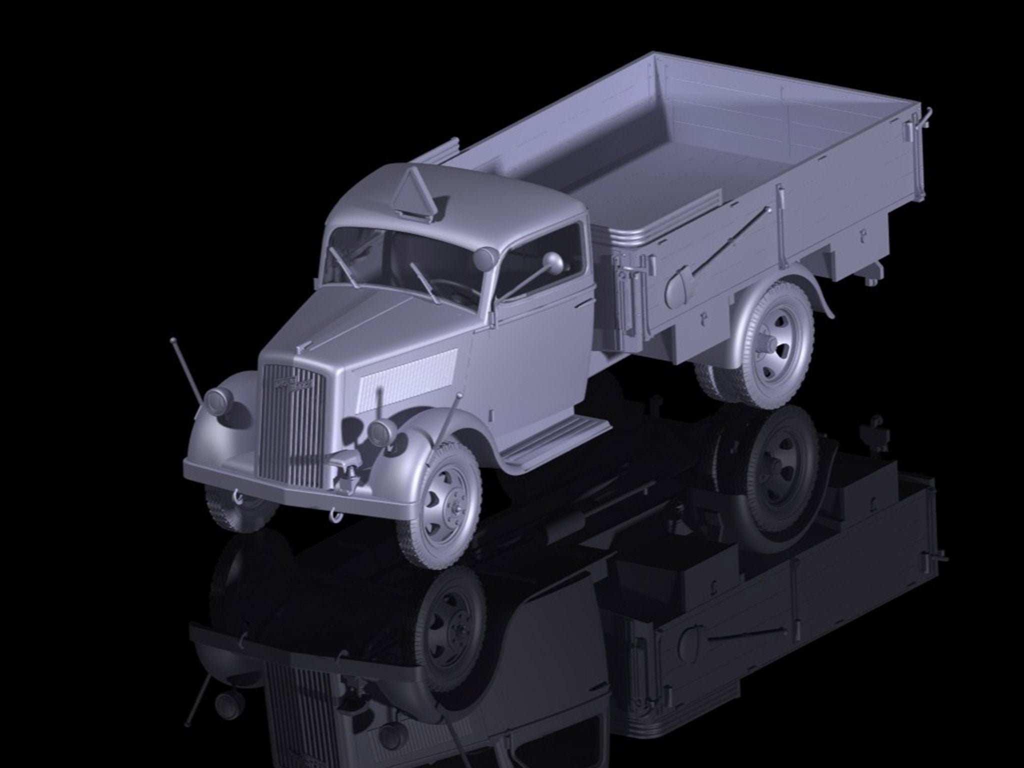 ICM 35401 Plastic model kit 1:35 Typ 2,5-32 (1,5 ton) WWII German light truck