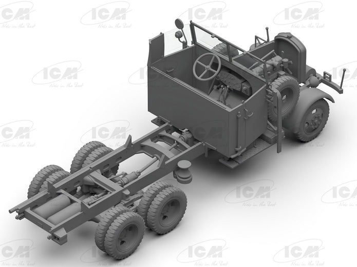 ICM 35405 Plastic car kit models Scale 1:35 Typ LG3000, WWII German Army truck