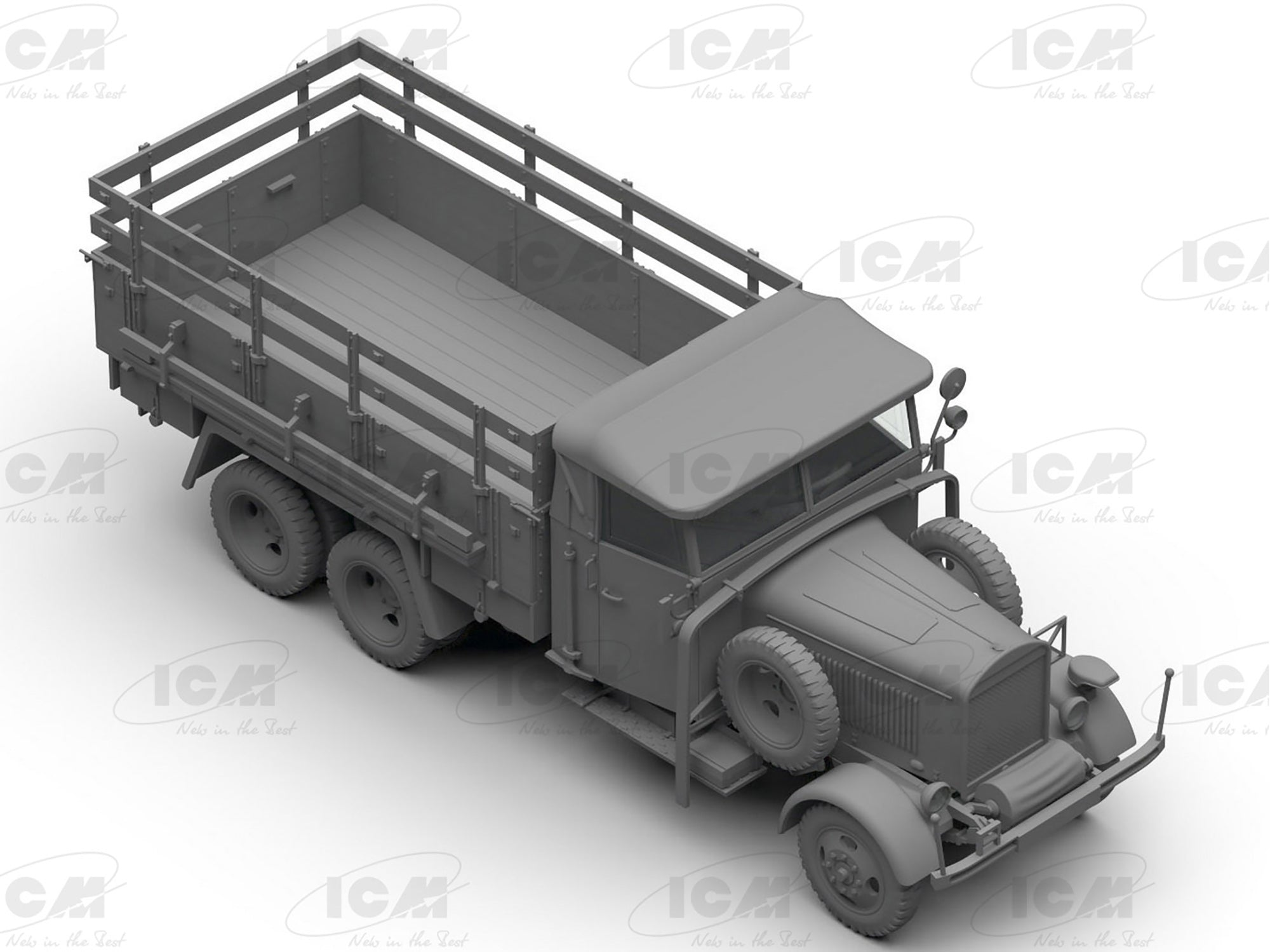 ICM 35405 Plastic car kit models Scale 1:35 Typ LG3000, WWII German Army truck