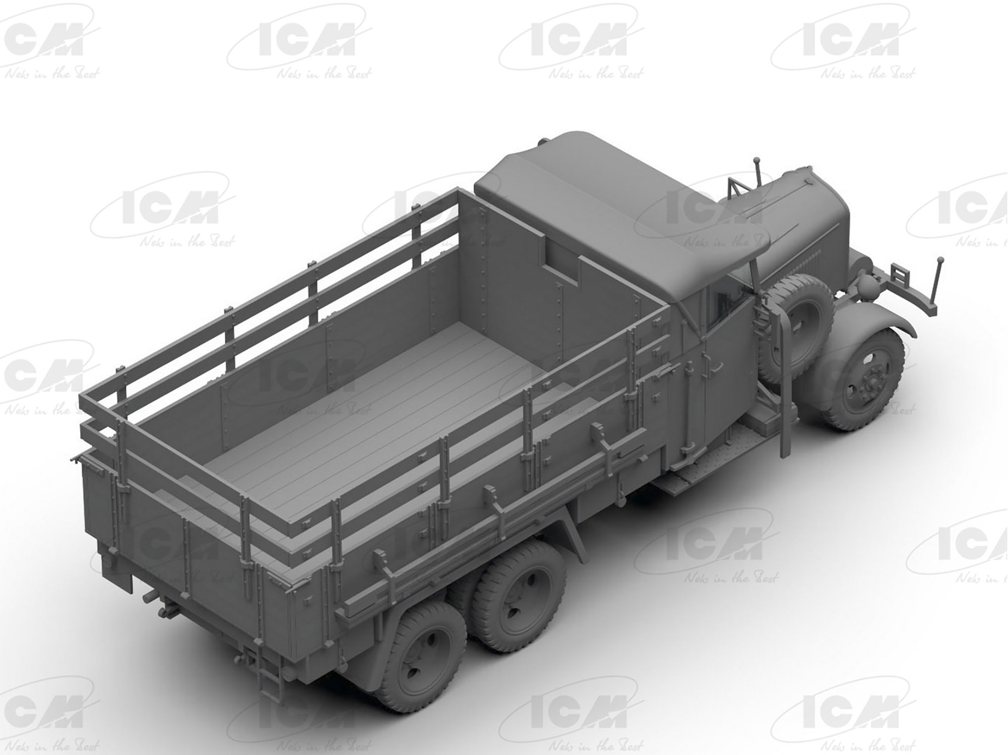 ICM 35405 Plastic car kit models Scale 1:35 Typ LG3000, WWII German Army truck