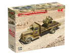 G917T Truppenluftschutzwagen Scale 1:35 ICM35408 Plastic Model Truck Kit