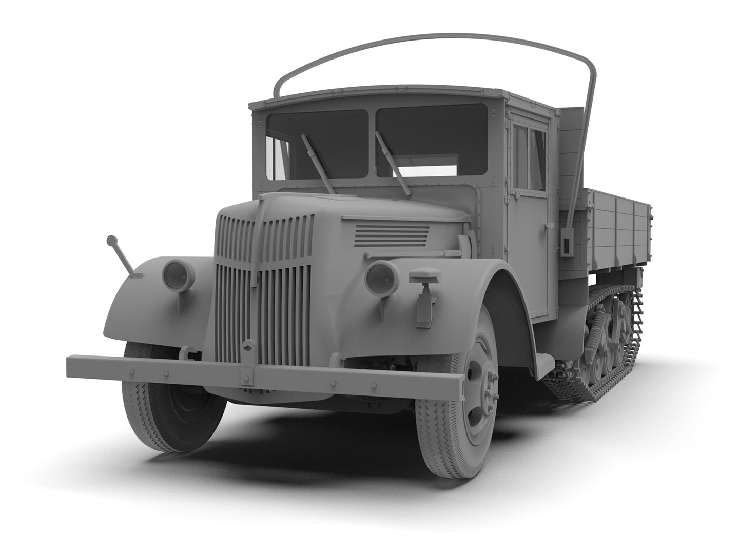 ICM 35410 Scale 1:35 V3000S/SSM Maultier ‘Einheitsfahrerhaus’ WWII German Truck