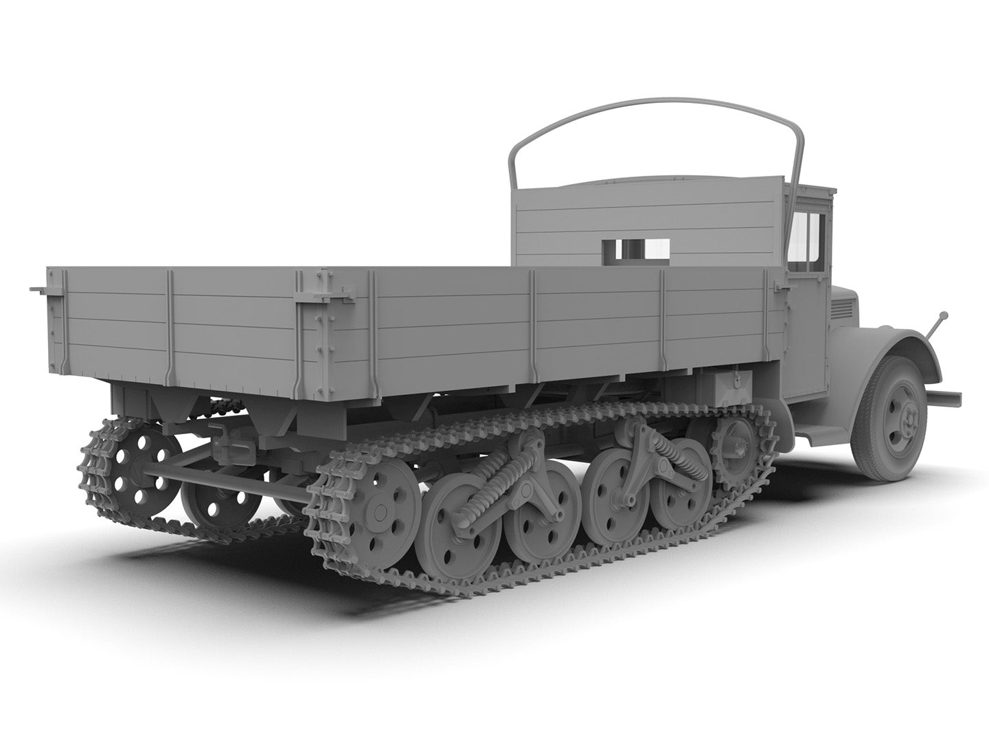 ICM 35410 Scale 1:35 V3000S/SSM Maultier ‘Einheitsfahrerhaus’ WWII German Truck