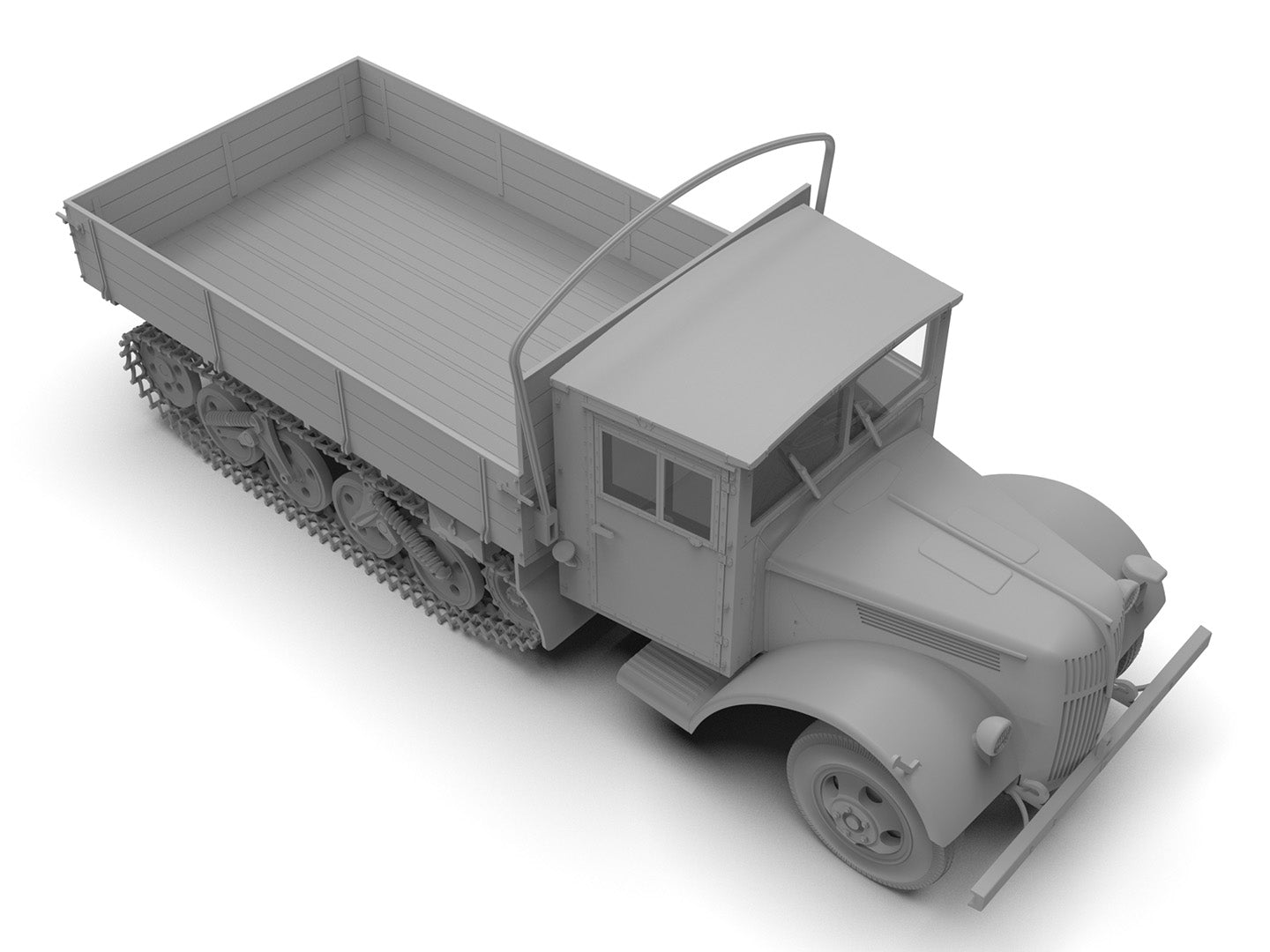 ICM 35410 Scale 1:35 V3000S/SSM Maultier ‘Einheitsfahrerhaus’ WWII German Truck