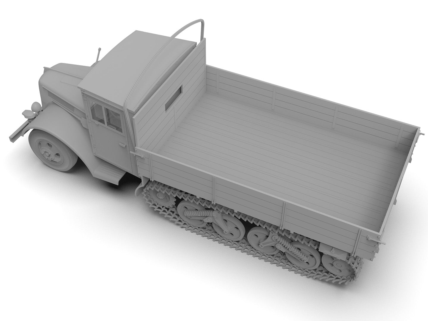 ICM 35410 Scale 1:35 V3000S/SSM Maultier ‘Einheitsfahrerhaus’ WWII German Truck