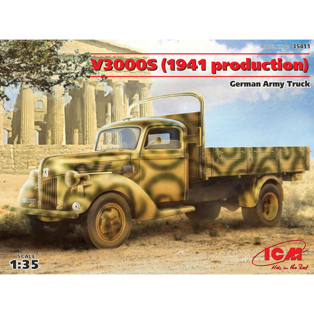 ICM 35411 Plastic model car kit Scale 1:35 V3000S 1941 German army truck