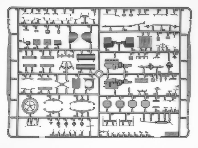 AHN ‘Gulaschkanone’ WWII German mobile field kitchen 1:35 ICM 35415 Model Kit