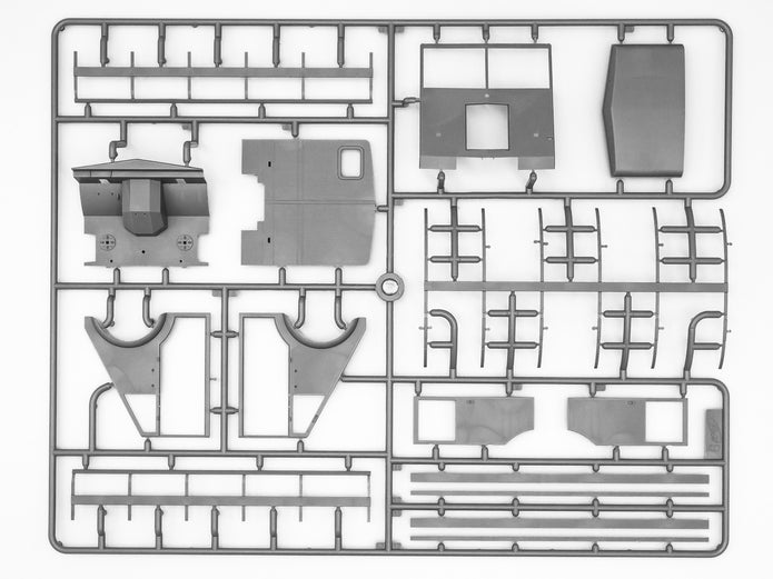 AHN ‘Gulaschkanone’ WWII German mobile field kitchen 1:35 ICM 35415 Model Kit