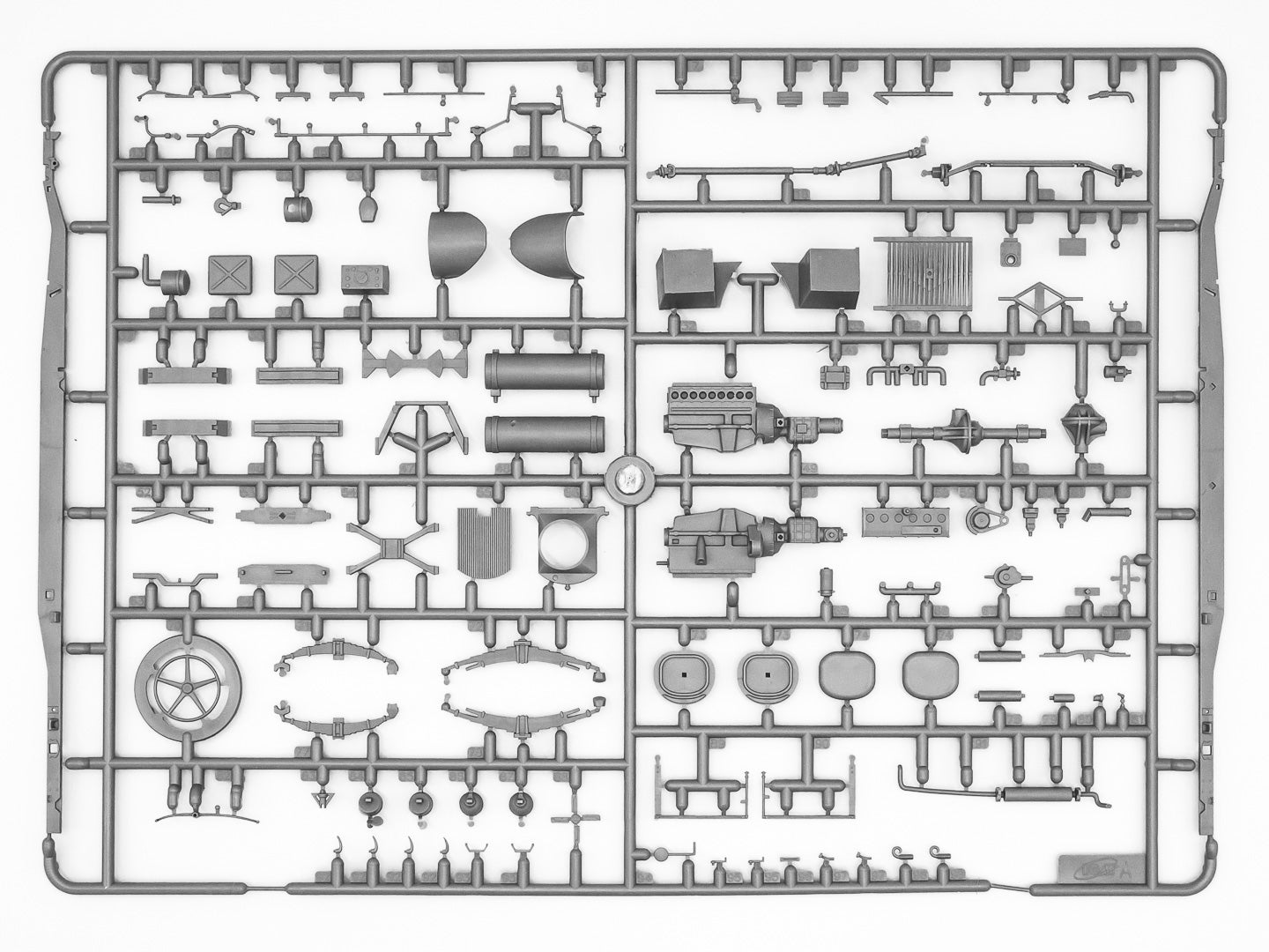ICM 35417 Scale model kit 1:35 Lastkraftwagen 3.5 tAHN with shelter, WWII German