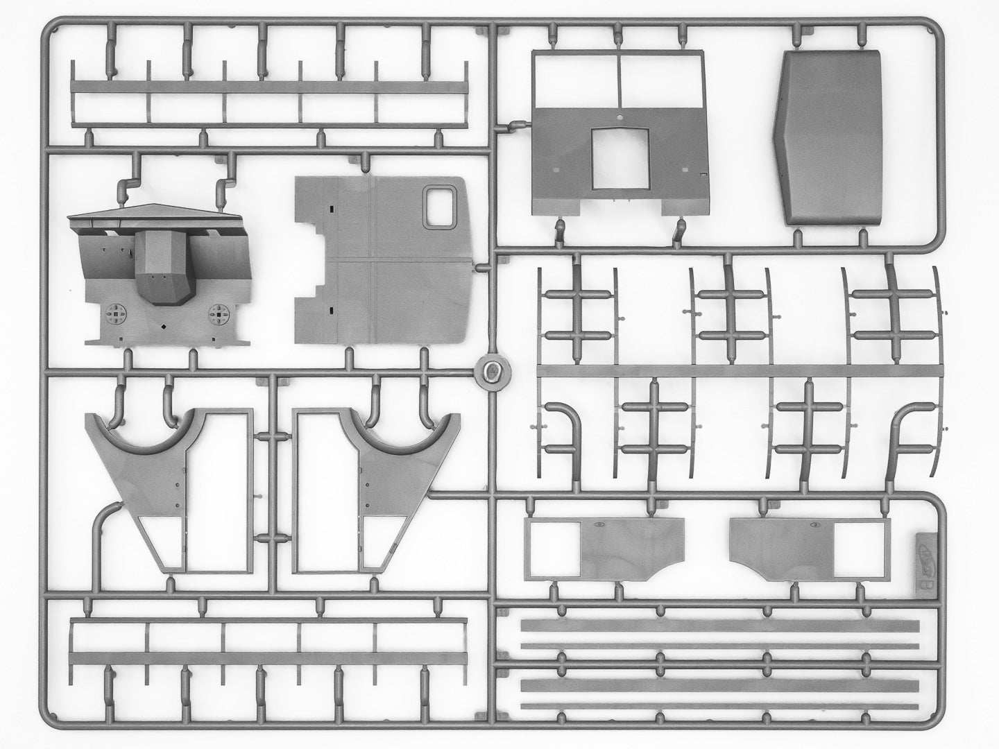 ICM 35417 Scale model kit 1:35 Lastkraftwagen 3.5 tAHN with shelter, WWII German