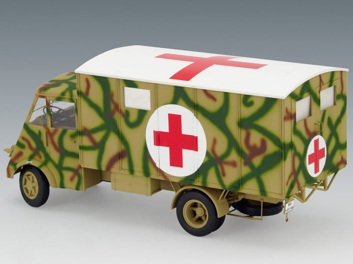 ICM 35417 Scale model kit 1:35 Lastkraftwagen 3.5 tAHN with shelter, WWII German