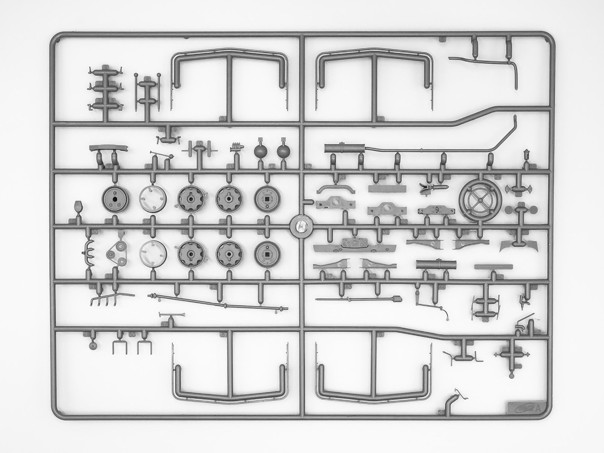 ICM 35454 Plastic model truck kit Scale 1:35 KHD A3000, German truck, WWII