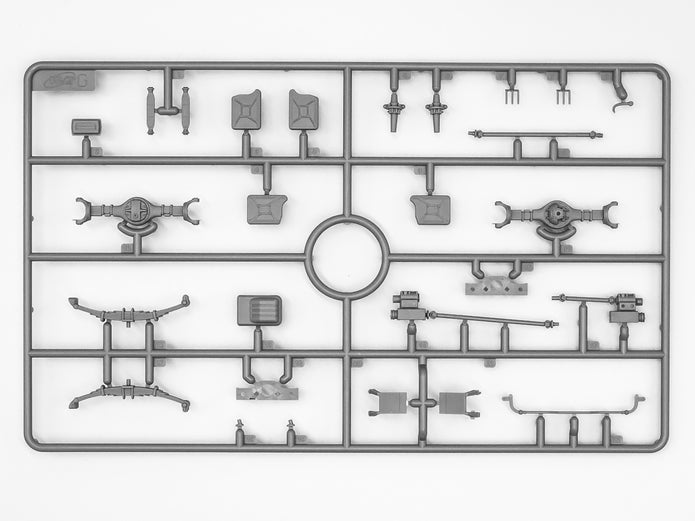 ICM 35454 Plastic model truck kit Scale 1:35 KHD A3000, German truck, WWII