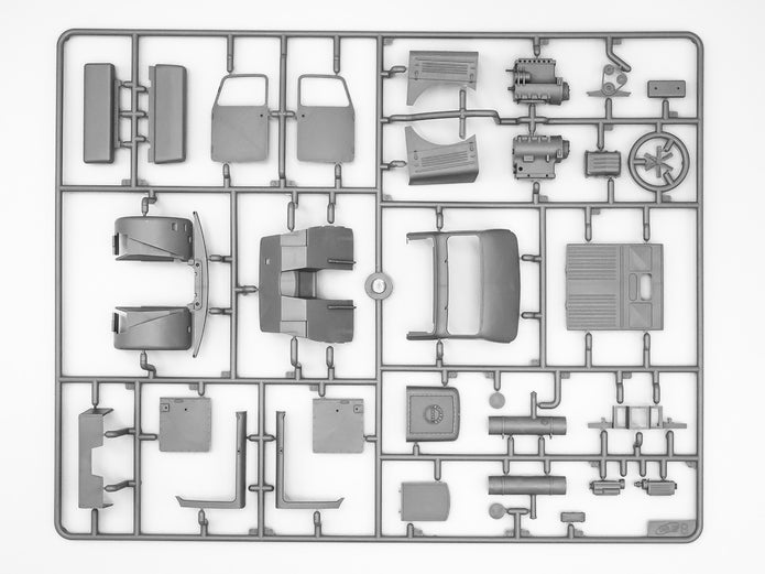 ICM 35454 Plastic model truck kit Scale 1:35 KHD A3000, German truck, WWII