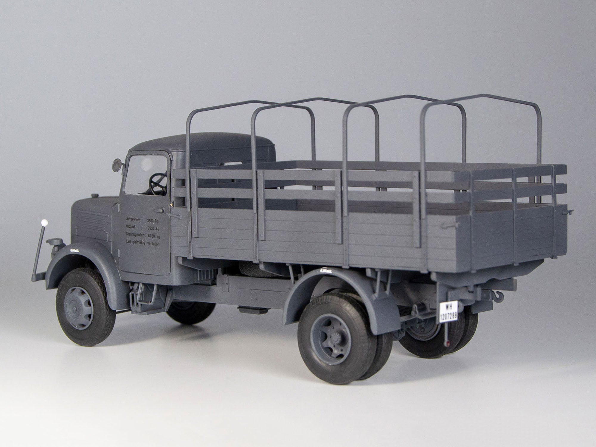 ICM 35454 Plastic model truck kit Scale 1:35 KHD A3000, German truck, WWII